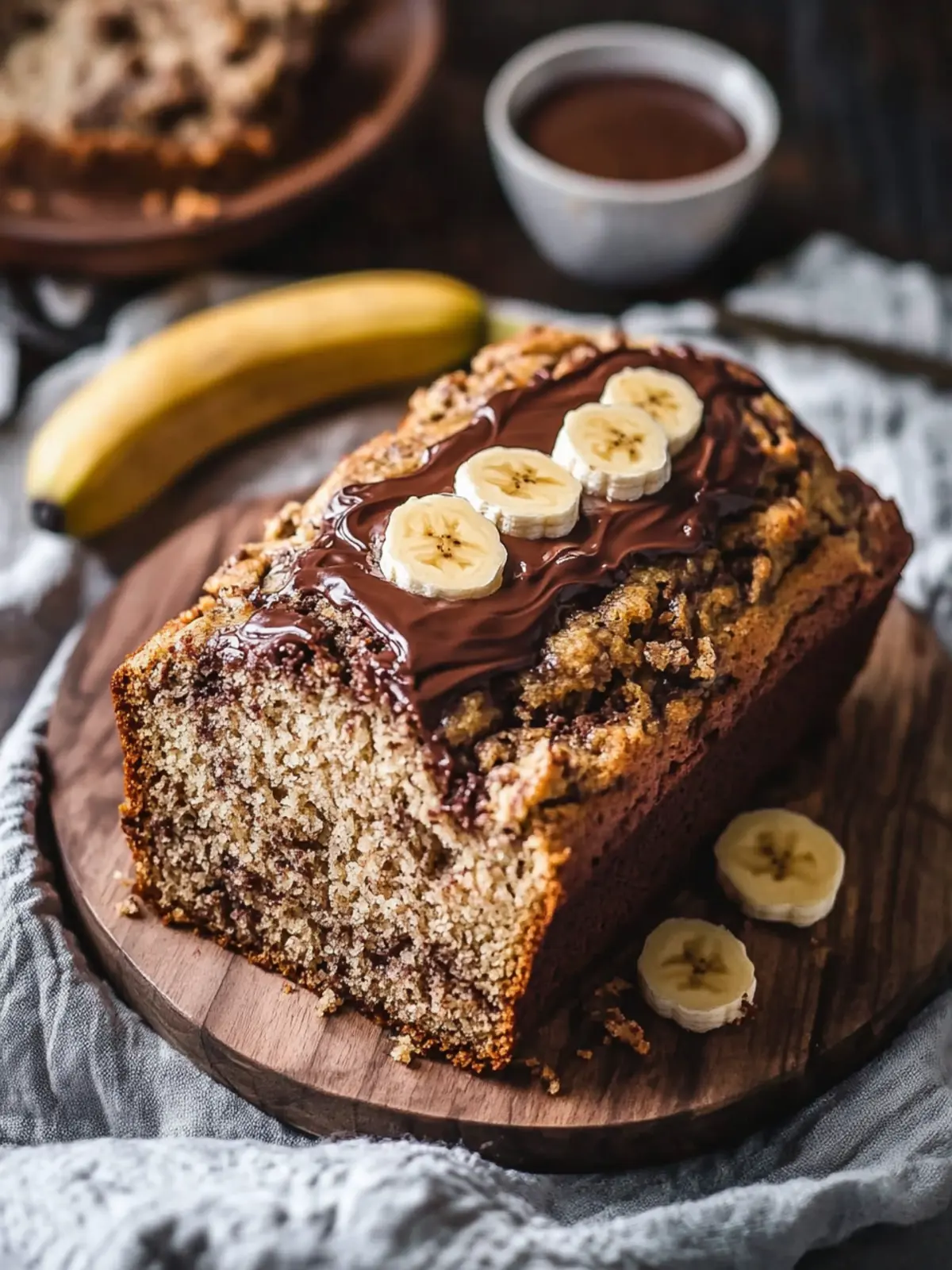 Indulge in Nutella Banana Bread That's Irresistibly Moist 3 Nutella Banana Bread