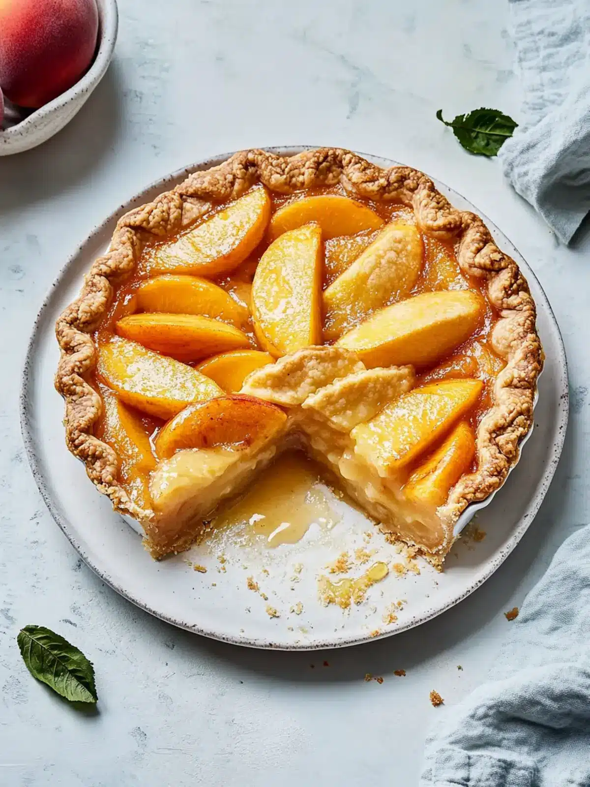 Mouthwatering Peach Pie Recipe for Summer Bliss 4 Peach Pie
