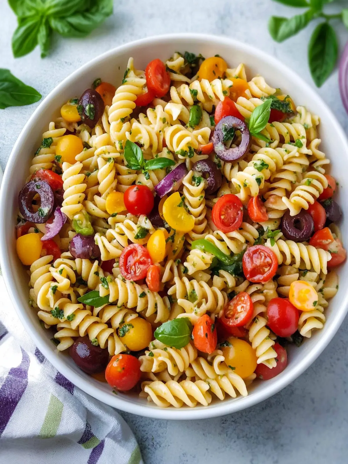 Customizable Vegan Pasta Salad You ll Love in 30 Minutes 3 Vegan Pasta Salad