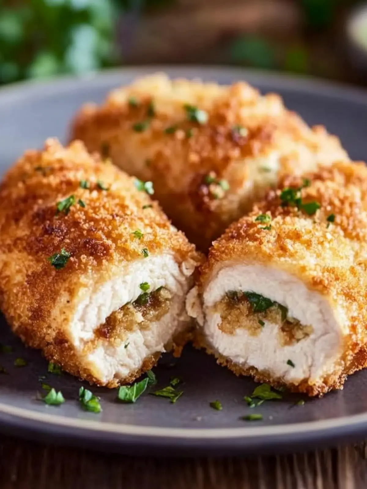 Juicy Chicken Kiev with Zesty Lemon-Herb Butter Delight 2 Chicken Kiev