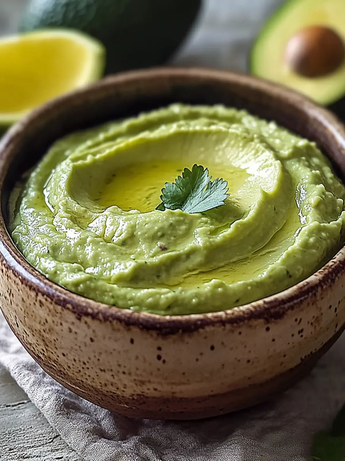 Creamy Avocado Dip: Your New Favorite Healthy Snack! 2 Avocado Dip