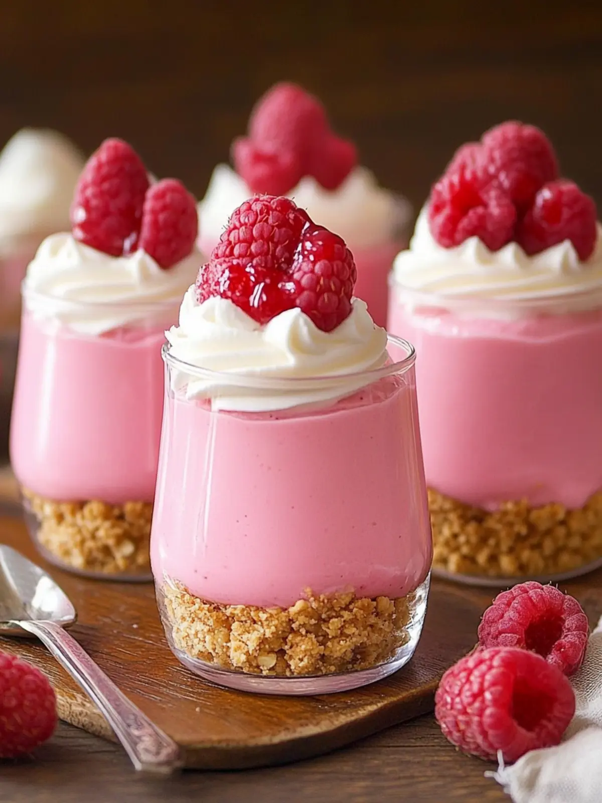 Raspberry Cheesecake Mousse: A Sweet Mother's Day Treat 2 Raspberry Cheesecake Mousse- Dessert for mother's day