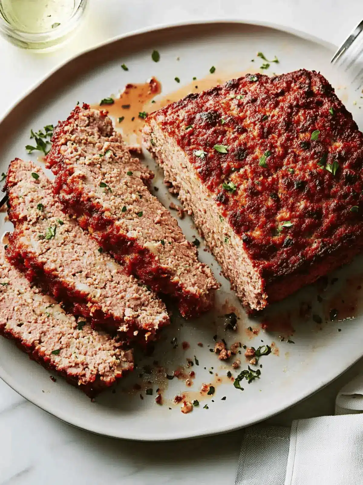 Savory Turkey Meatloaf With Parmesan and Red Wine Magic 4 Turkey Meatloaf With Parmesan and Red Wine