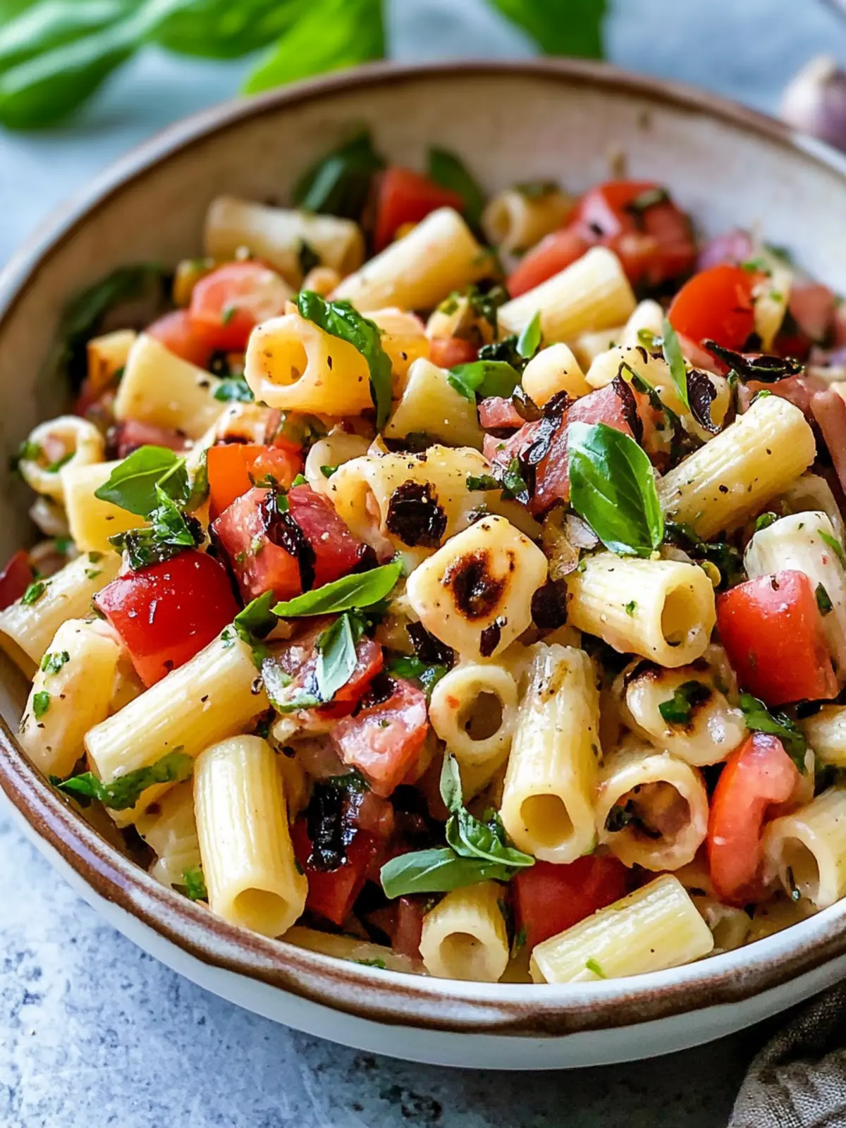 Bruschetta Pasta Salad: Savor Summer's Freshest Flavors 2 Bruschetta Pasta Salad