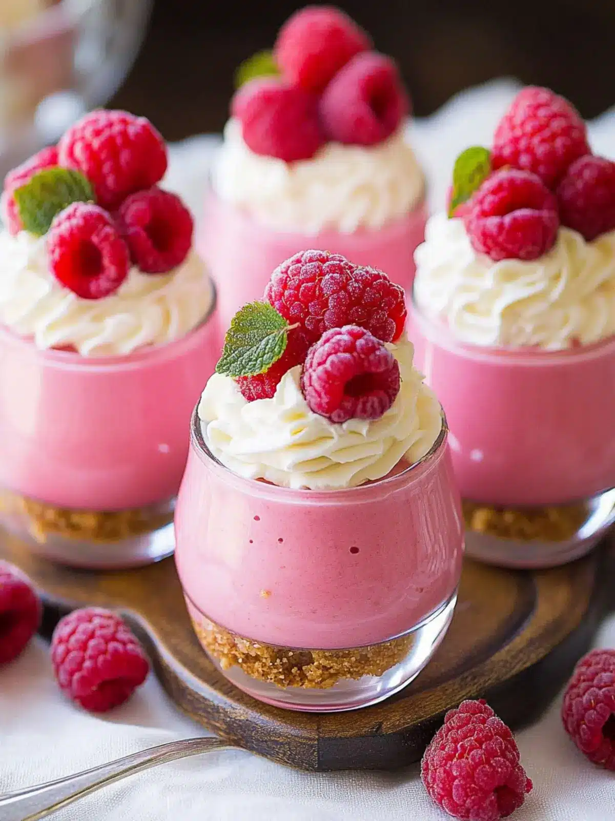 Raspberry Cheesecake Mousse: A Sweet Mother's Day Treat 3 Raspberry Cheesecake Mousse- Dessert for mother's day