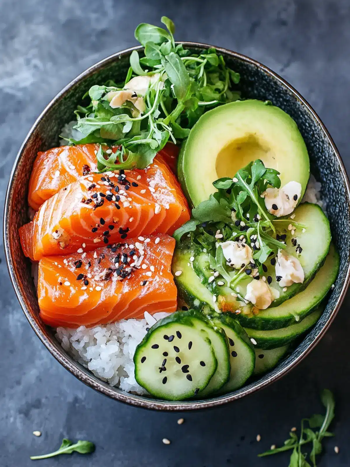 Crispy Lachs Bowls: Customizable Flavor-Packed Goodness 2 Knusprige Lachs Bowls