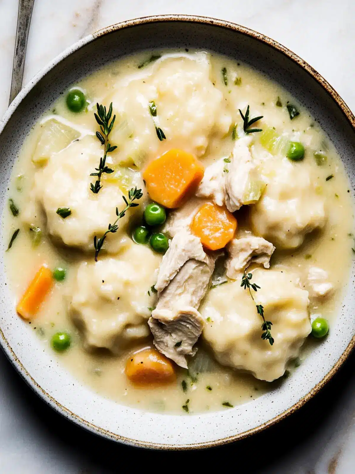 Savory Chicken & Dumplings for Ultimate Comfort at Home 4 Chicken & Dumplings