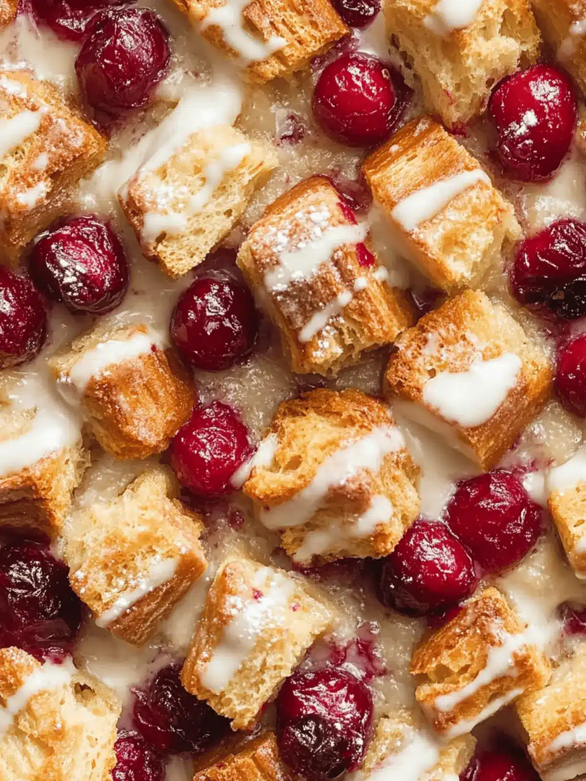Cranberry Bread Pudding: Your Cozy Autumn Delight 3 Cranberry Bread Pudding