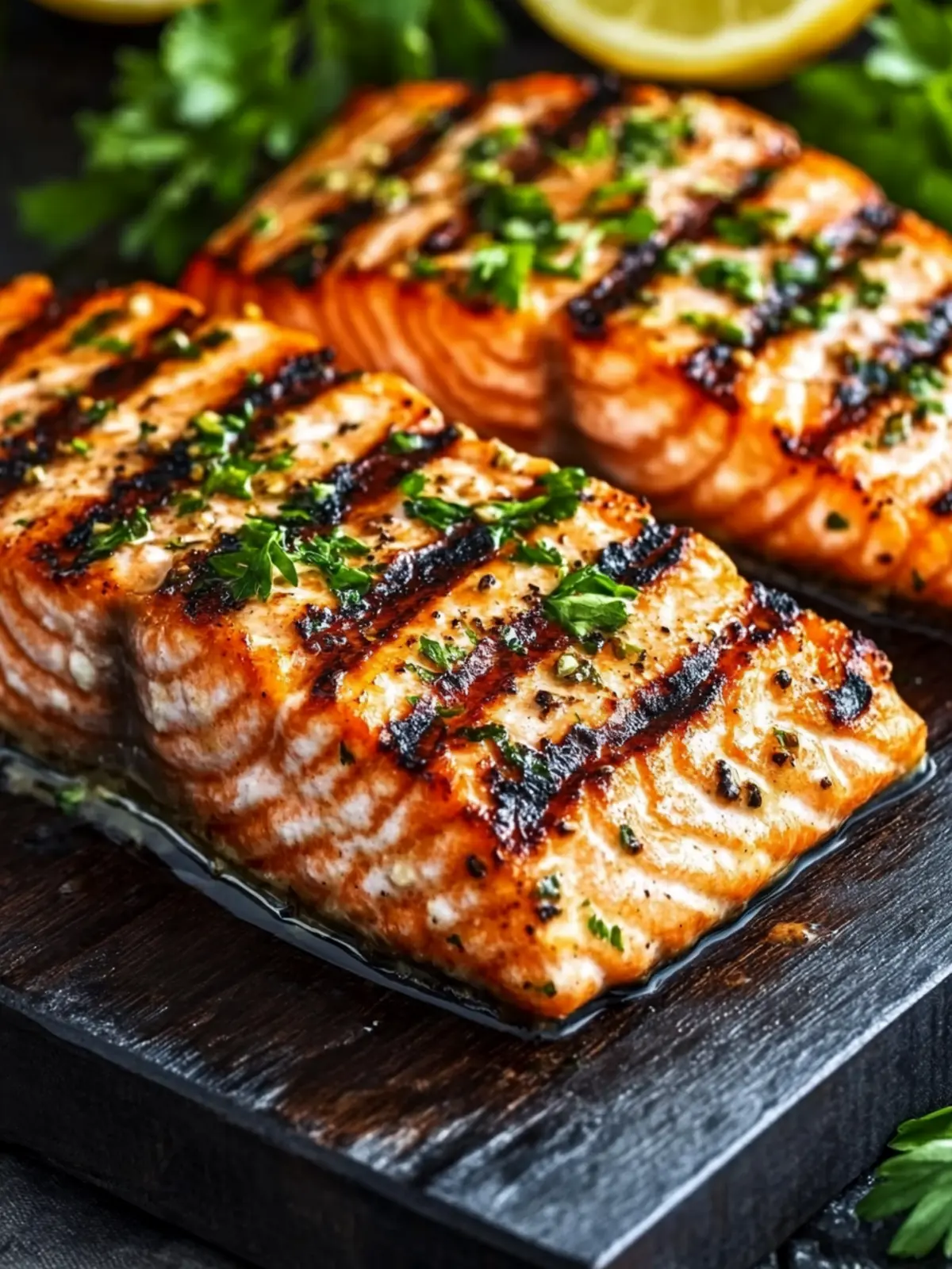 Grilled Salmon with the Best Salmon Seasoning You'll Love 4 Grilled Salmon with the Best Salmon Seasoning