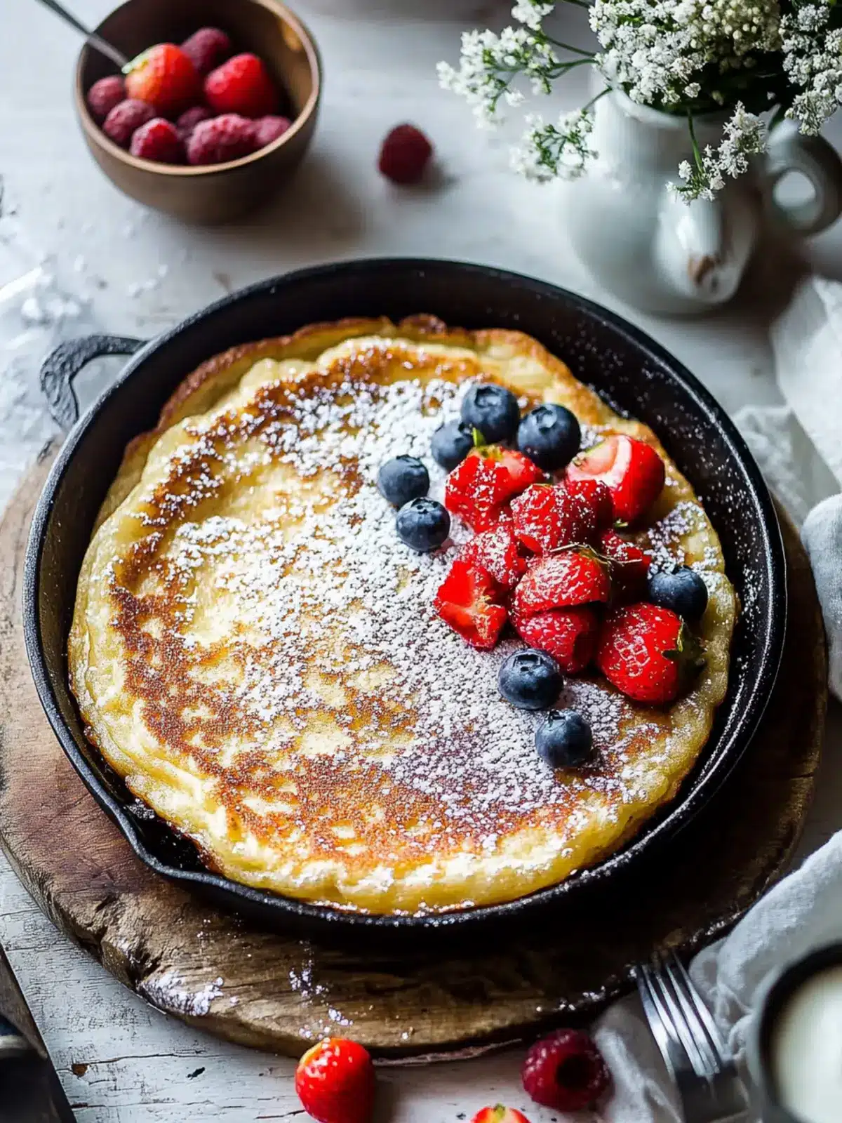 Heavenly Oven Pancake: Easy Recipe for a Family Brunch 3 Oven Pancake