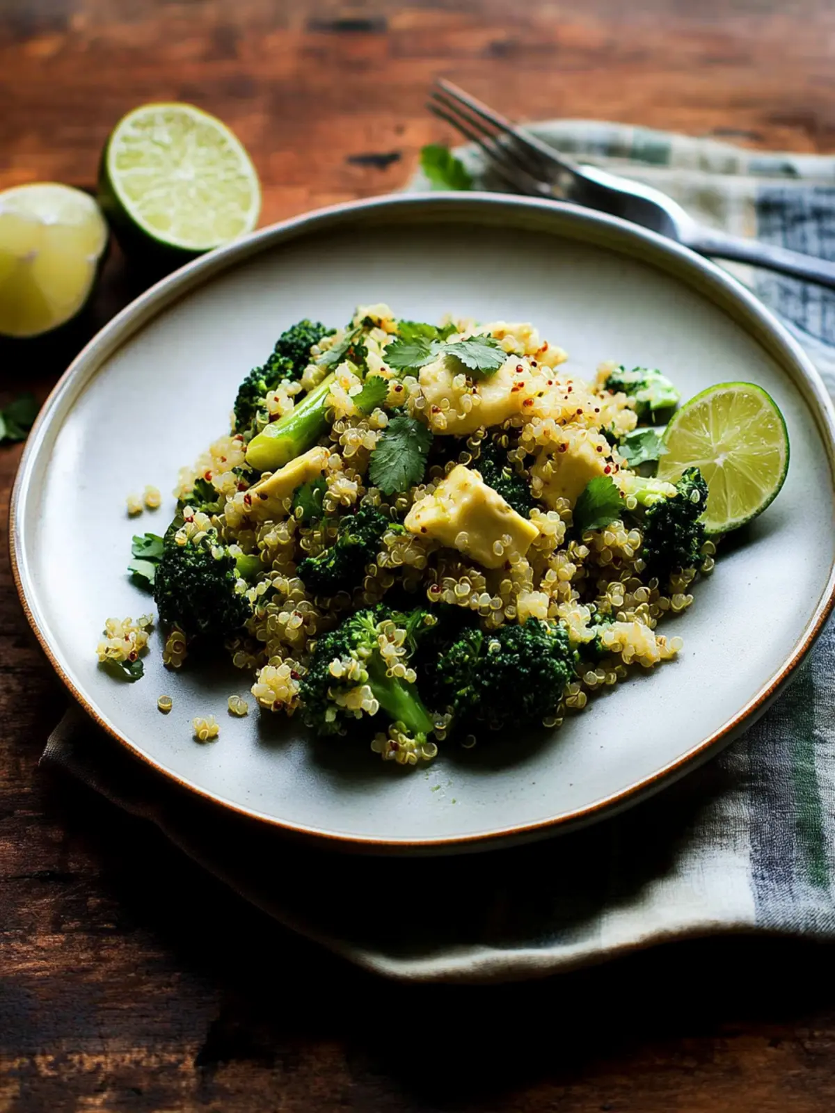 Spicy Quinoa Salad with Broccoli, Cilantro and Lime Bliss 3 Spicy Quinoa Salad With Broccoli, Cilantro and Lime