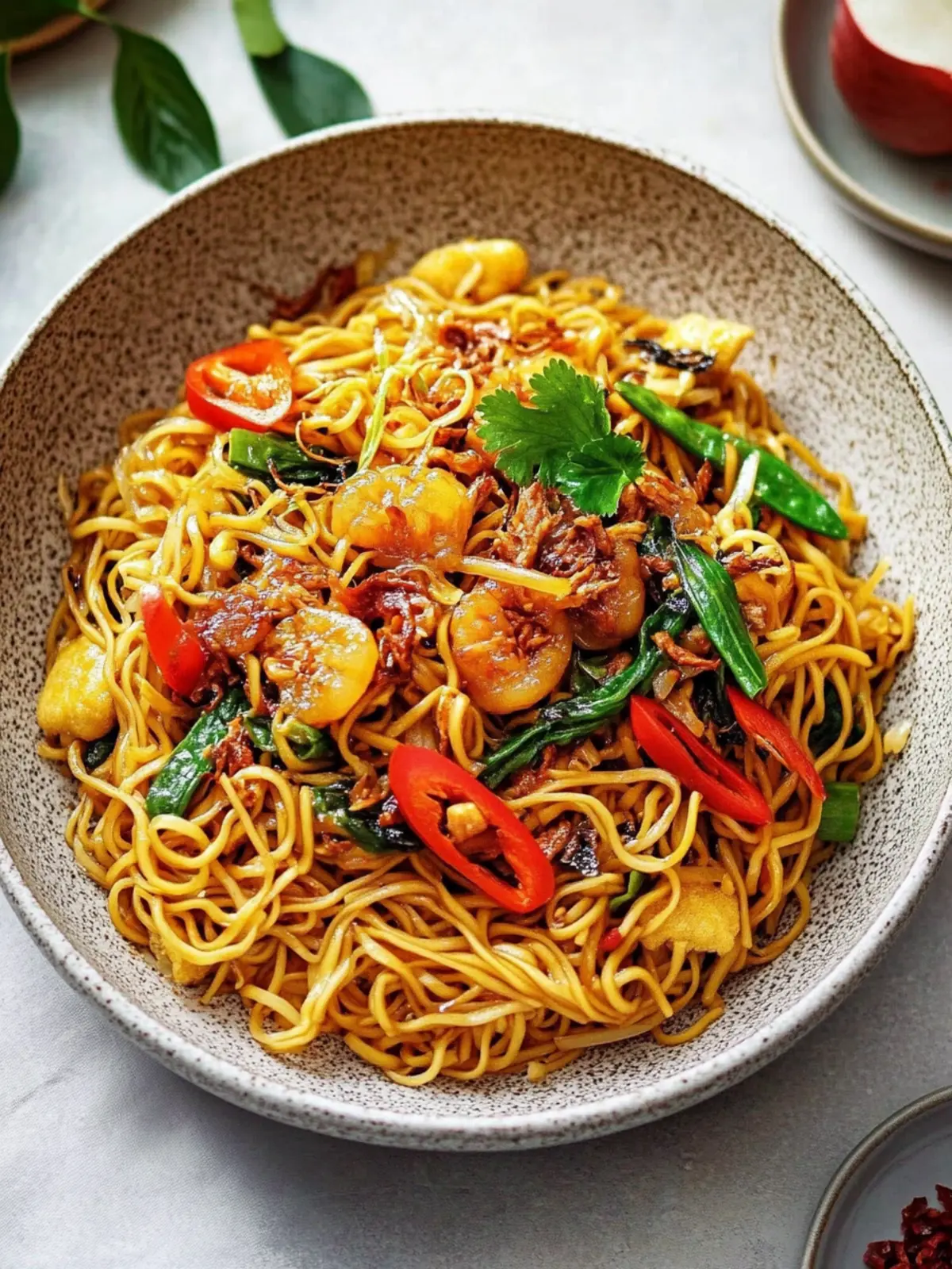 Delicious Nonya Hokkien Stir-Fried Noodles for Longevity 4 Nonya Hokkien Stir-Fried Noodles-Longevity noodles recipe