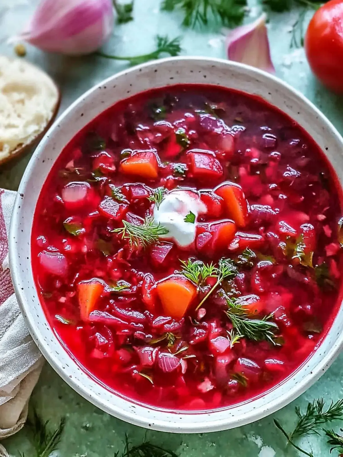 Delicious Vegetarian Borscht That You ll Crave Again and Again 4 Vegetarian Borscht