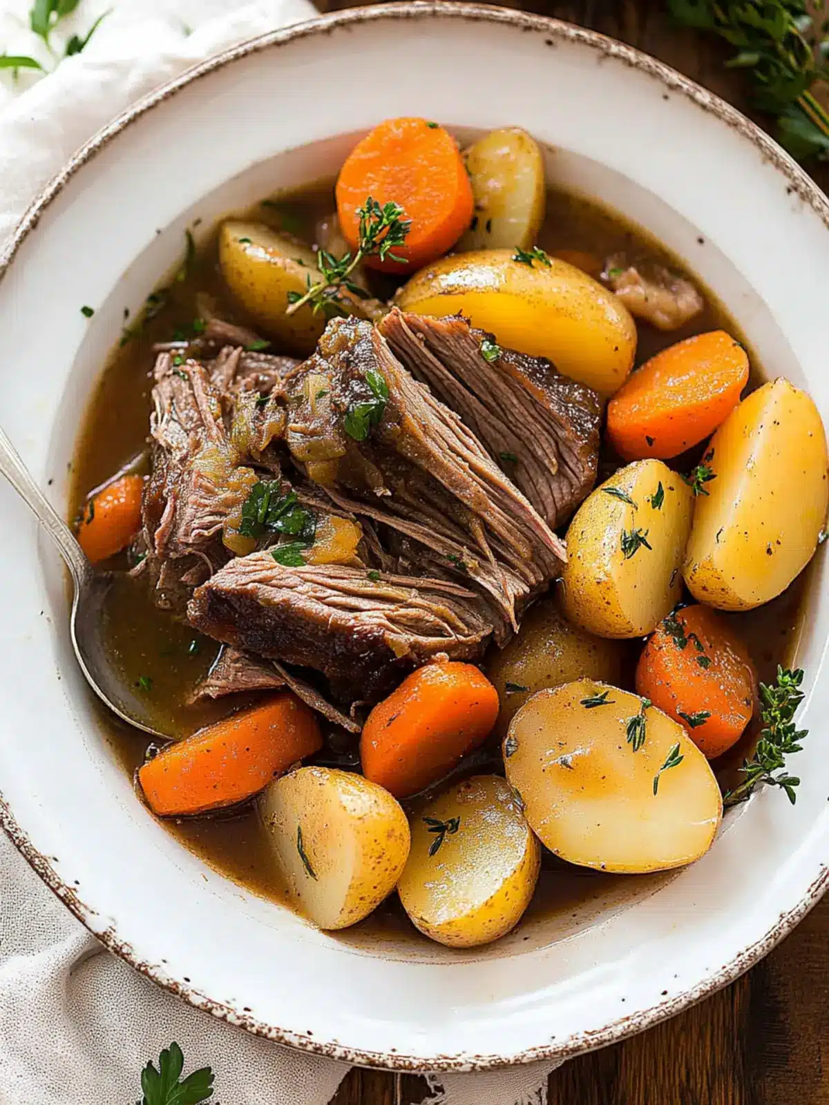 Classic Pot Roast with Potatoes and Carrots for Cozy Nights 3 Pot Roast with Potatoes and Carrots