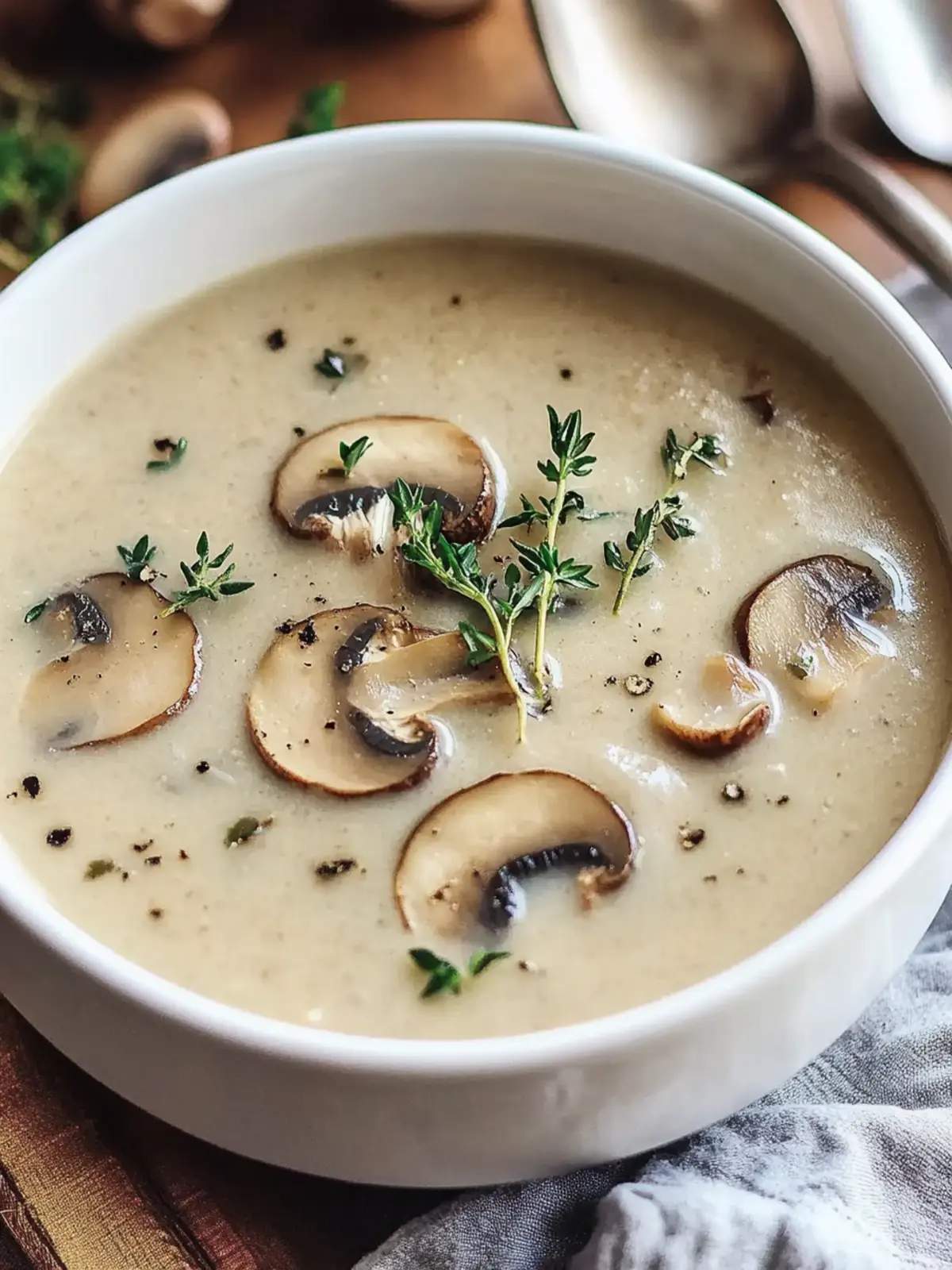 Cream of Mushroom Soup: Cozy, Creamy, & Irresistibly Delicious 2 Cream of Mushroom Soup