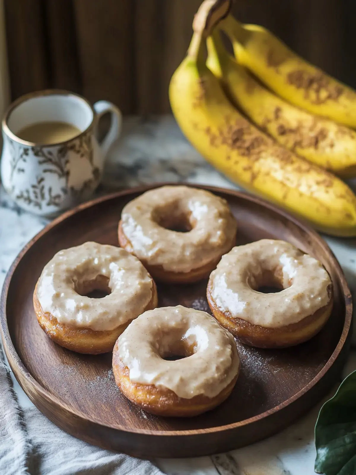 Healthy Banana Bread Donuts for a Guilt-Free Breakfast 4 Banana Bread Donuts