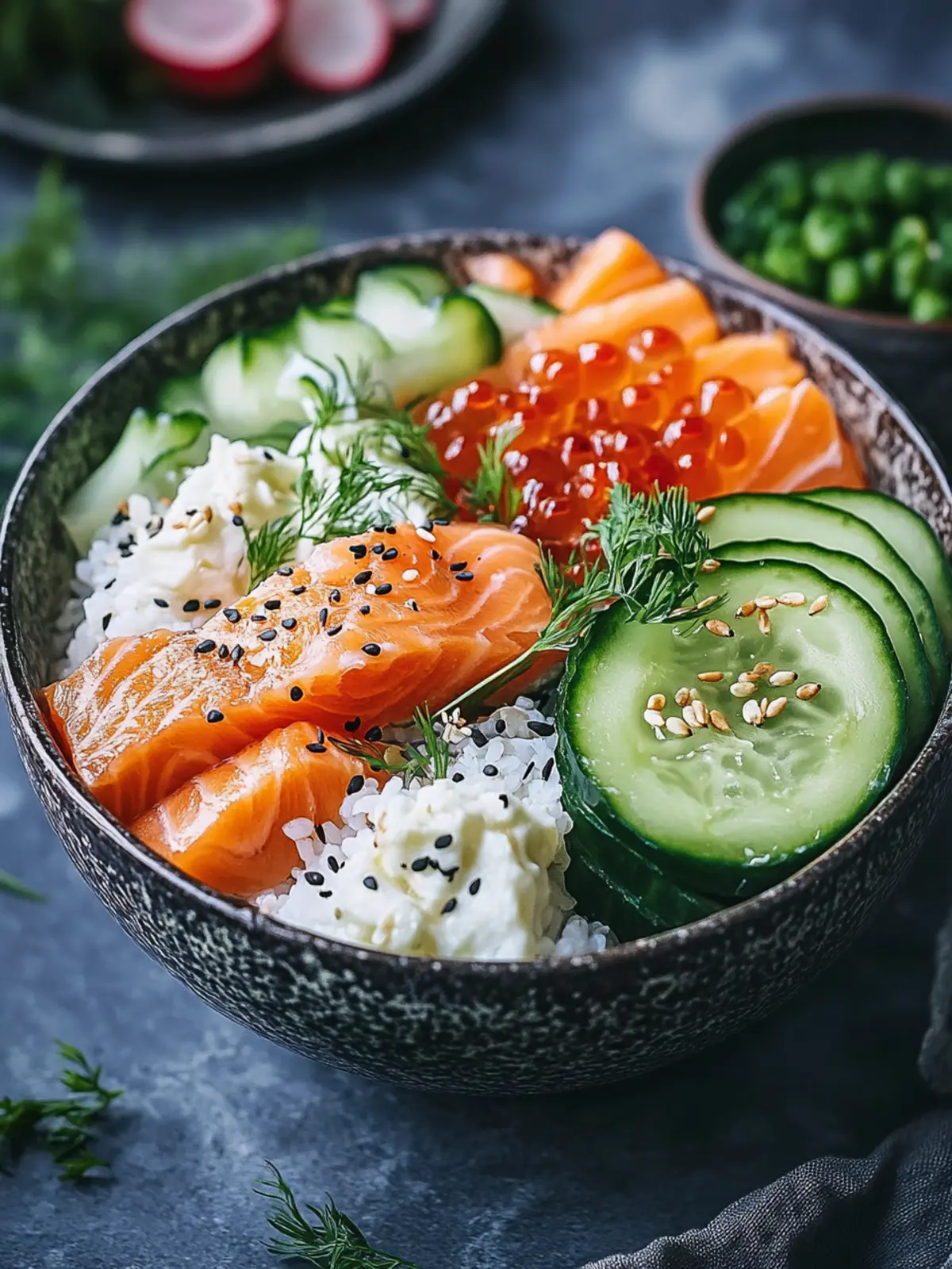 Crispy Lachs Bowls: Customizable Flavor-Packed Goodness 3 Knusprige Lachs Bowls