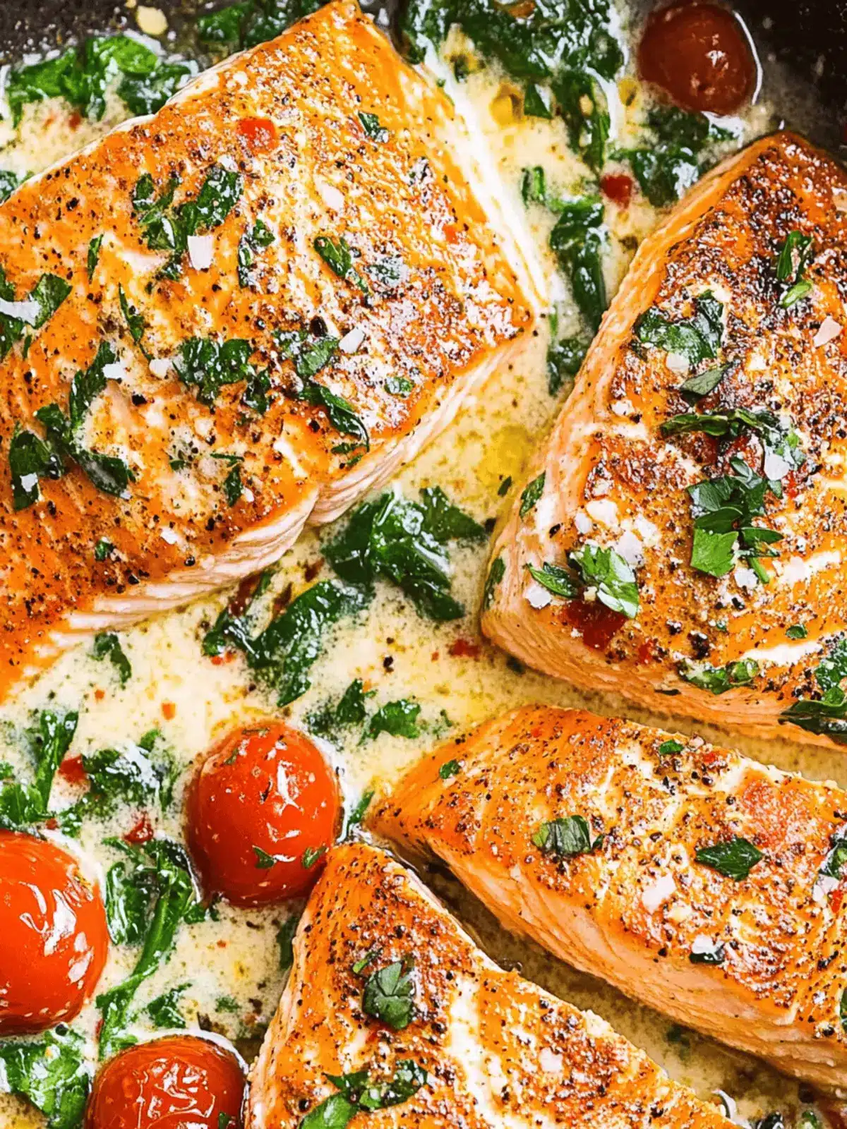 Irresistible Tuscan Butter Salmon in Just 10 Minutes 4 Tuscan Butter Salmon