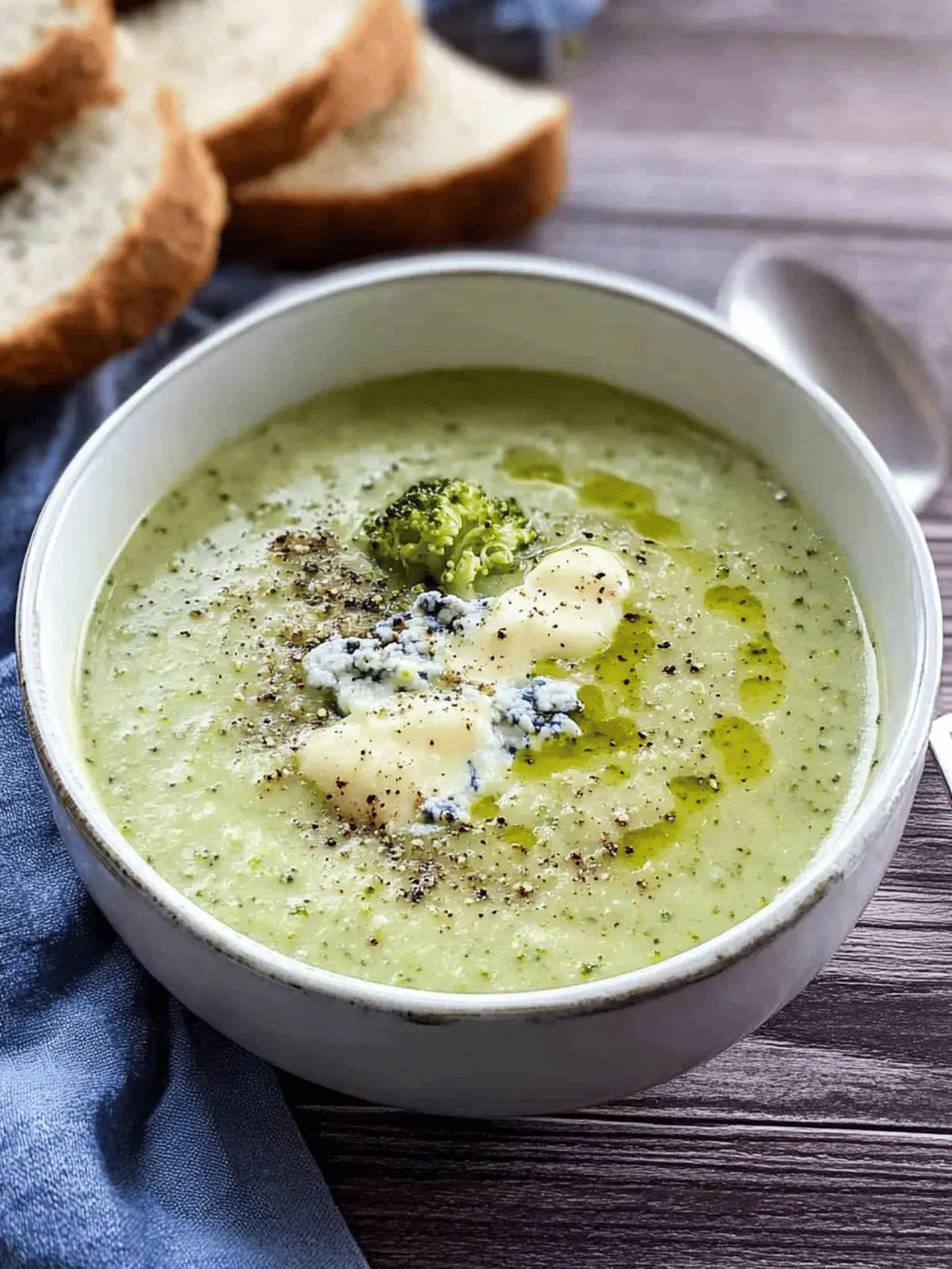 Hearty Broccoli and Blue Cheese Soup for Cozy Nights 2 Broccoli and Blue Cheese Soup