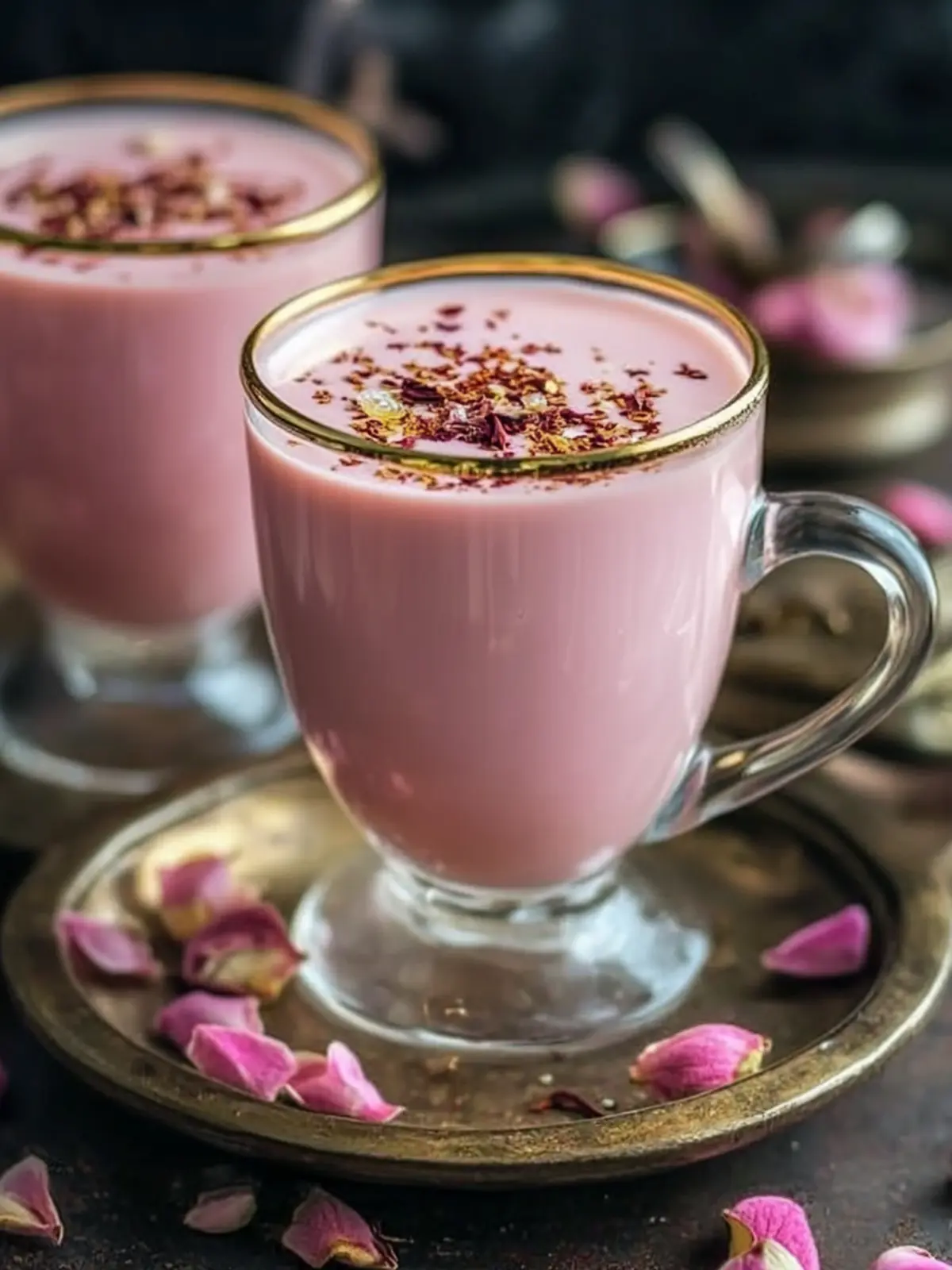 Kashmiri Pink Chai Recipe Colorful Tea for Valentine's Bliss 3 Kashmiri Pink Chai Recipe Color Your Tea Time!- Valentine's Day Drink