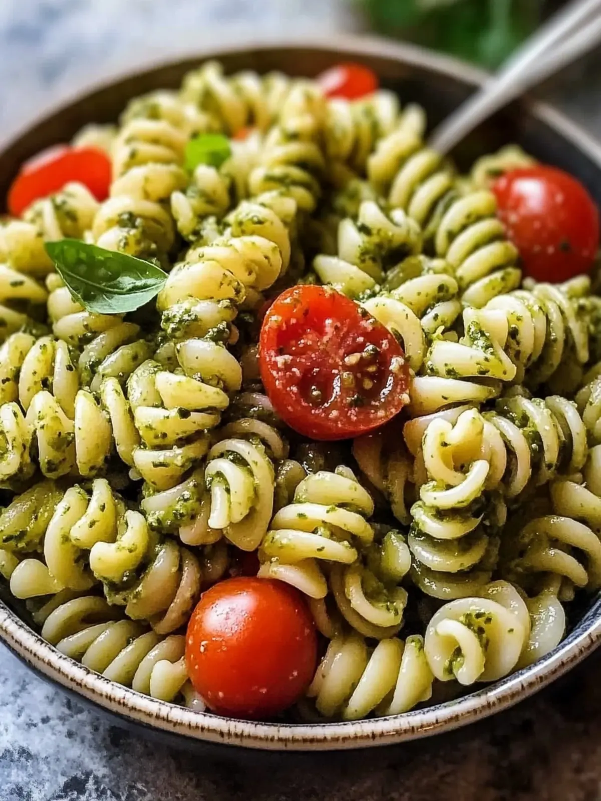 5-Minute Pesto Pasta Salad: Quick, Delicious, and Refreshing 4 5-Minute Pesto Pasta Salad