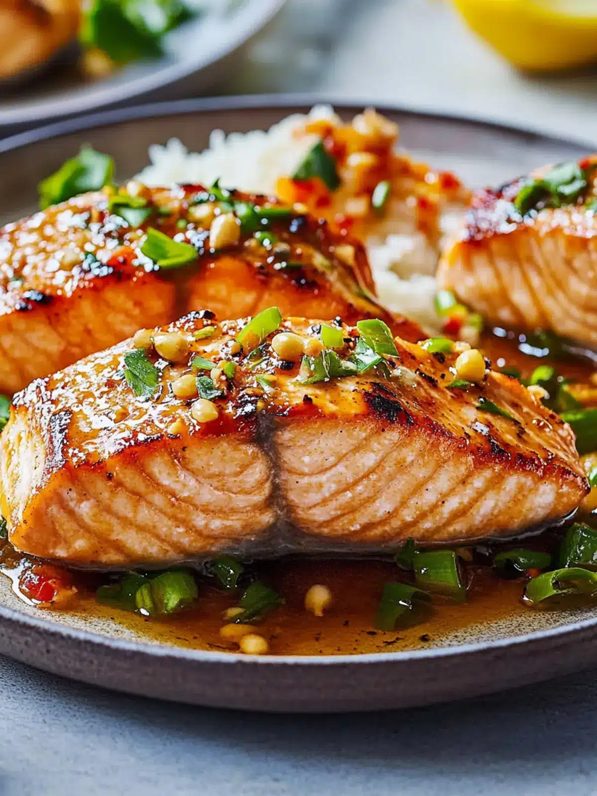 Zesty Ginger Lemongrass Salmon for a Flavorful Twist 2 Ginger Lemongrass Salmon