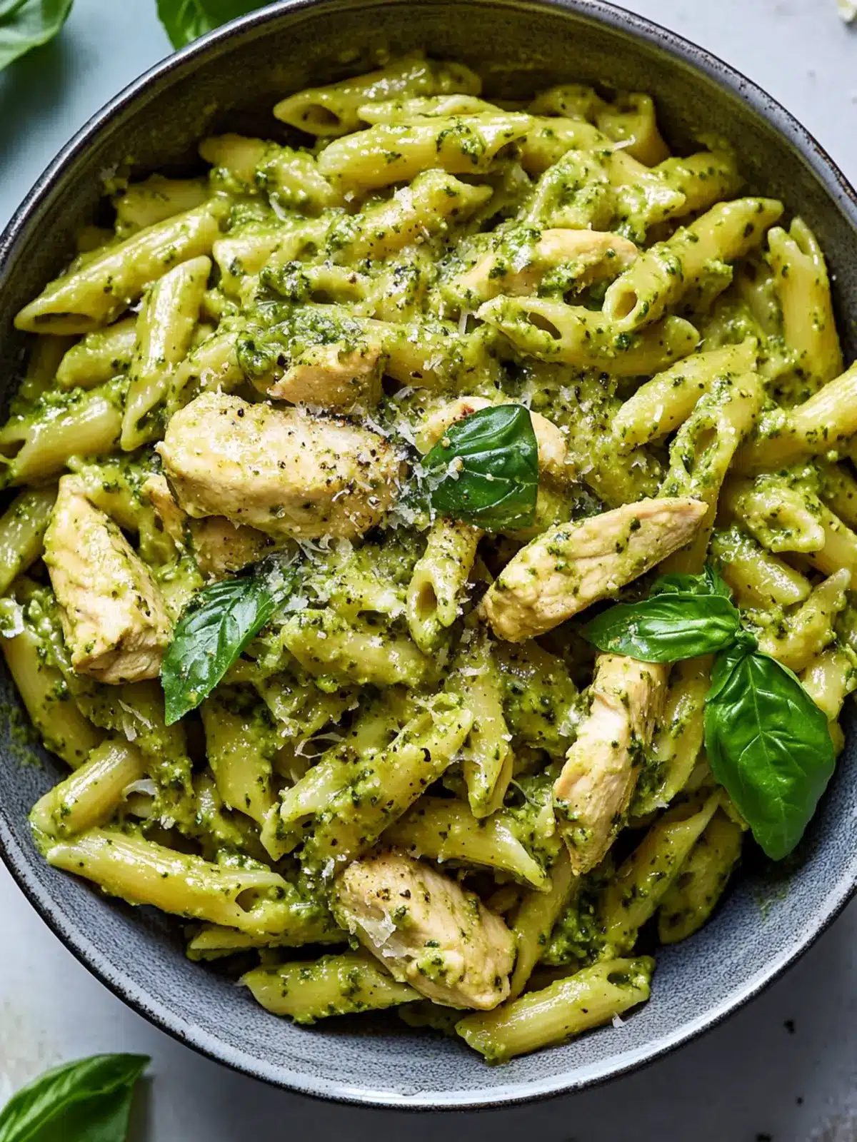 Easy Chicken Pesto Pasta for a Quick Weeknight Feast 4 Chicken Pesto Pasta