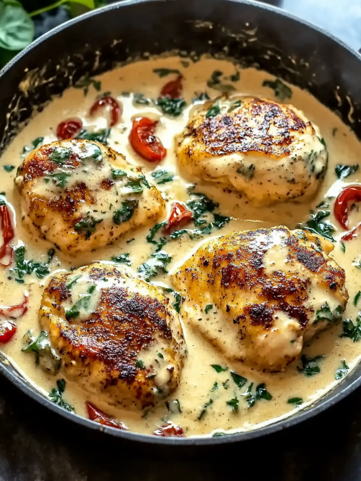 Creamy Tuscan Chicken for Quick Weeknight Comfort Bliss 2 Creamy Tuscan Chicken for Quick Weeknight Comfort