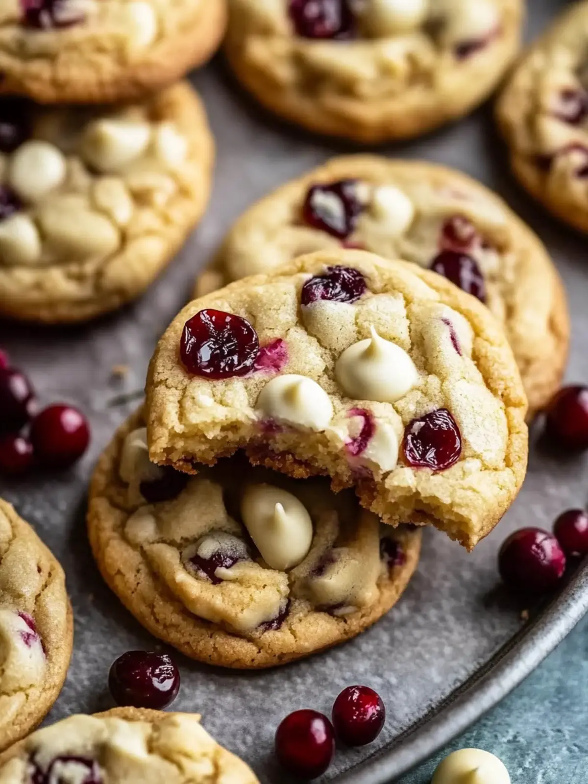 Soft-Baked White Chocolate Cranberry Cookies for Cozy Days 3 Soft-Baked White Chocolate Cranberry Cookies