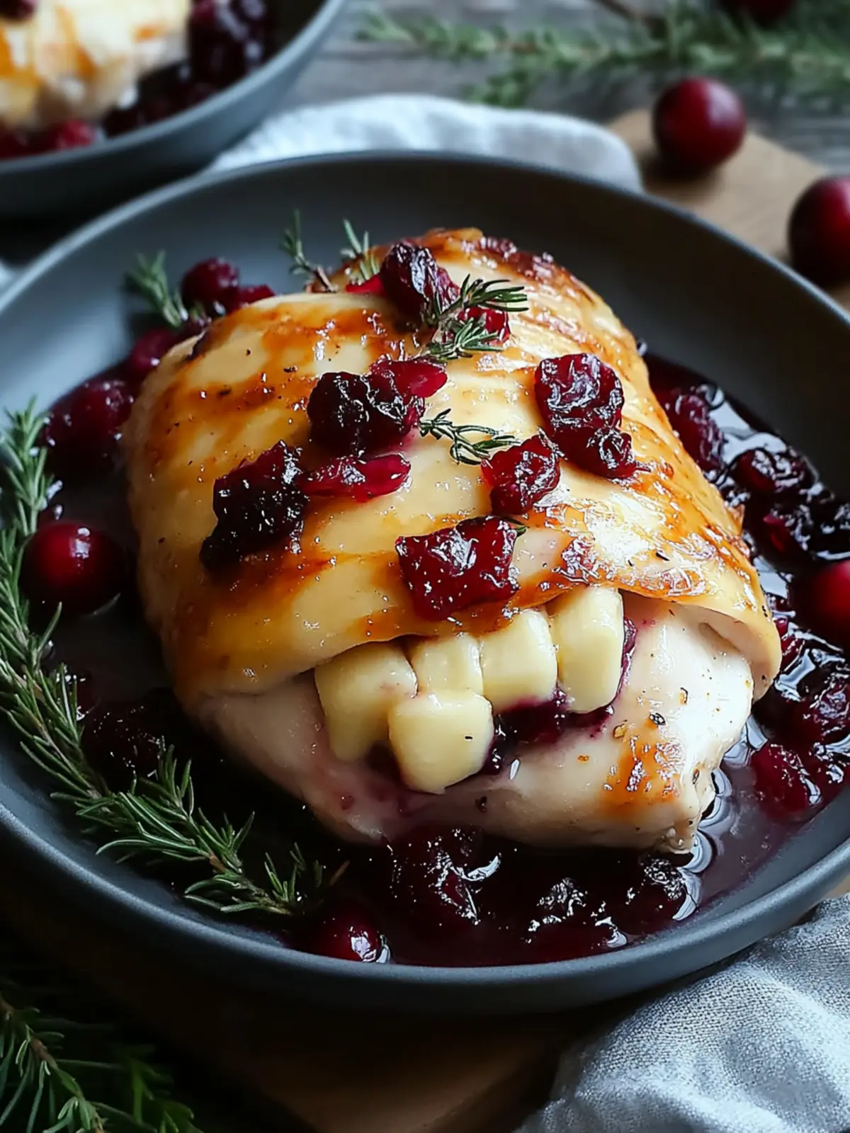 Impressive Cranberry Brie Stuffed Chicken for Cozy Nights 4 Impressive Cranberry Brie Stuffed Chicken
