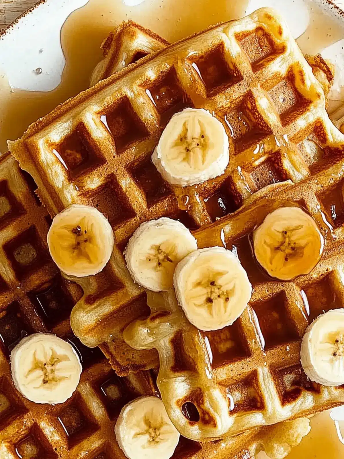 Irresistibly Crisp Banana Bread Waffles for Your Brunch Bliss 4 Banana Bread Waffles