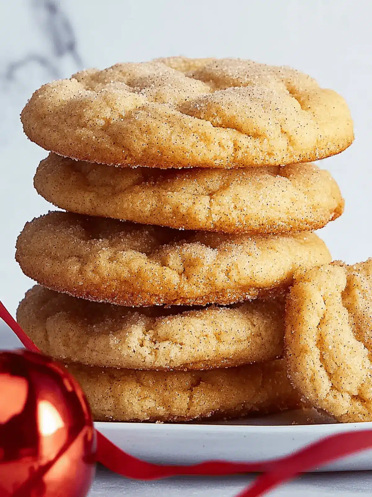 Eggnog Snickerdoodles: Holiday Cheer in Every Bite! 3 Eggnog Snickerdoodles