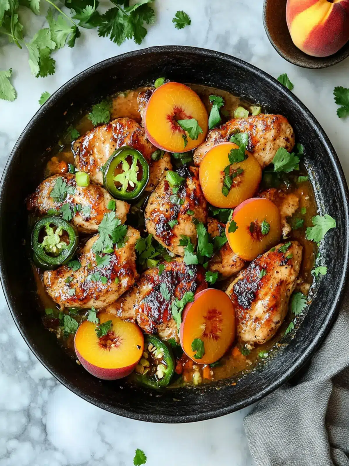 Grilled Jalapeno Peach Chicken for a Flavor Explosion 2 Jalapeno Peach Chicken
