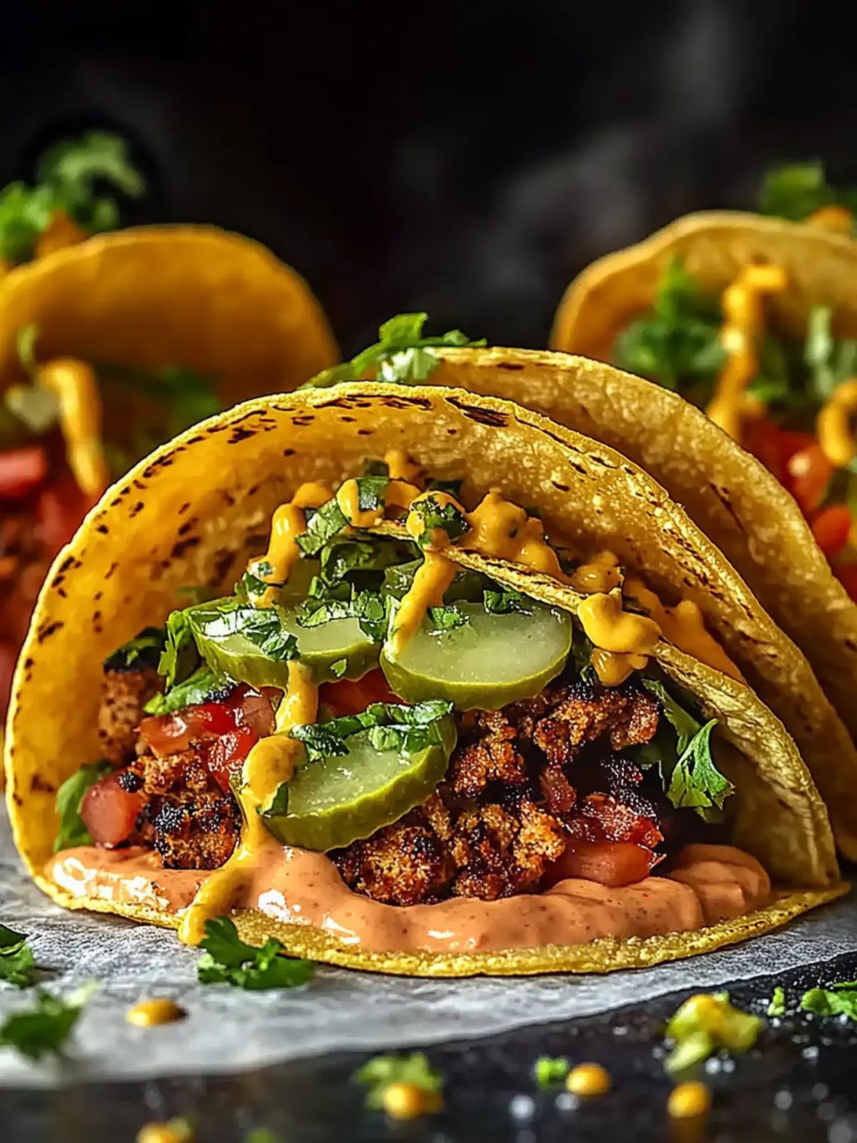 Irresistible Smash Burger Tacos: A Flavor Explosion Awaits 2 Irresistible Smash Burger Tacos: A Flavor Explosion