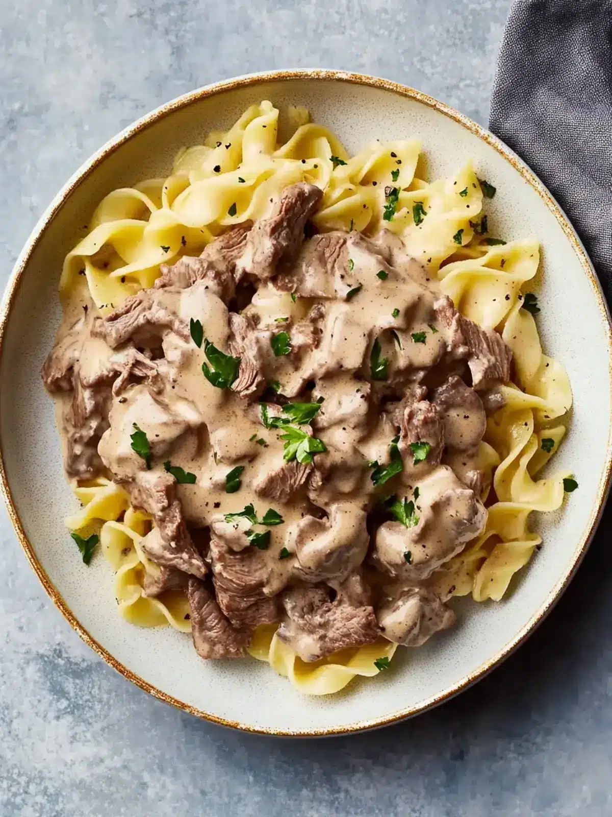 Irresistibly Creamy Beef Stroganoff You'll Crave at Home 2 Beef Stroganoff