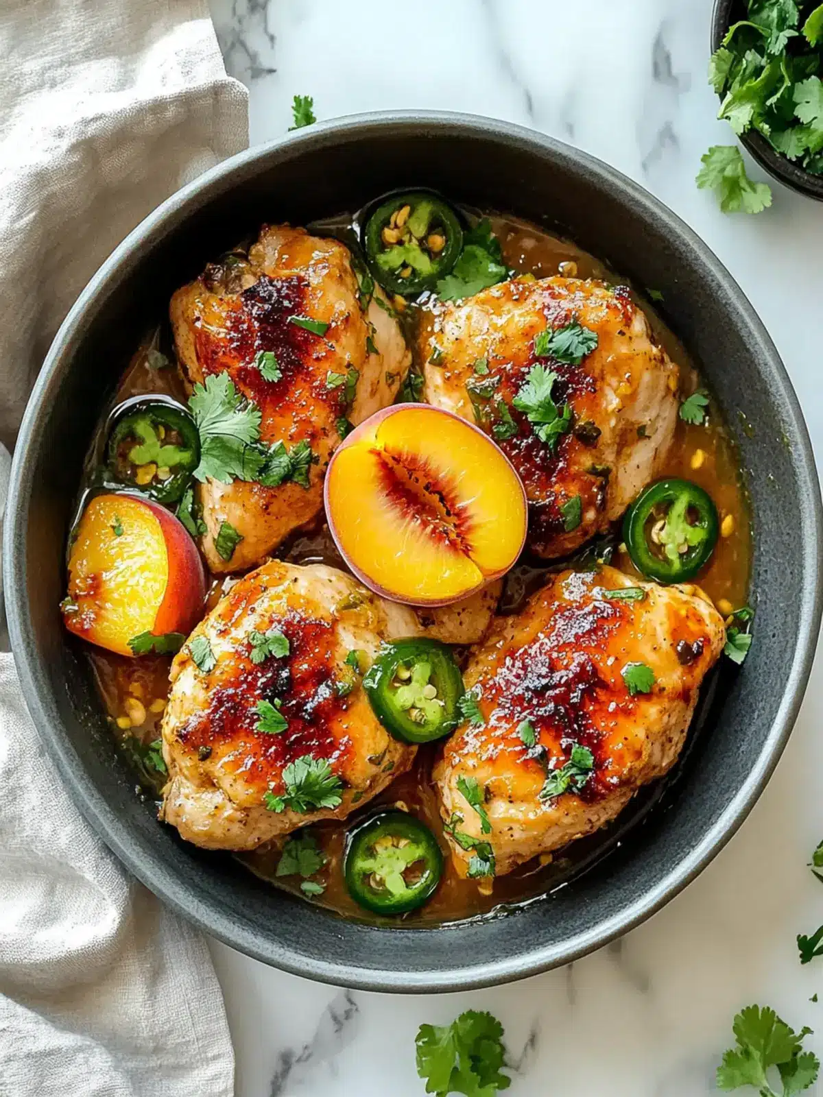 Grilled Jalapeno Peach Chicken for a Flavor Explosion 4 Jalapeno Peach Chicken