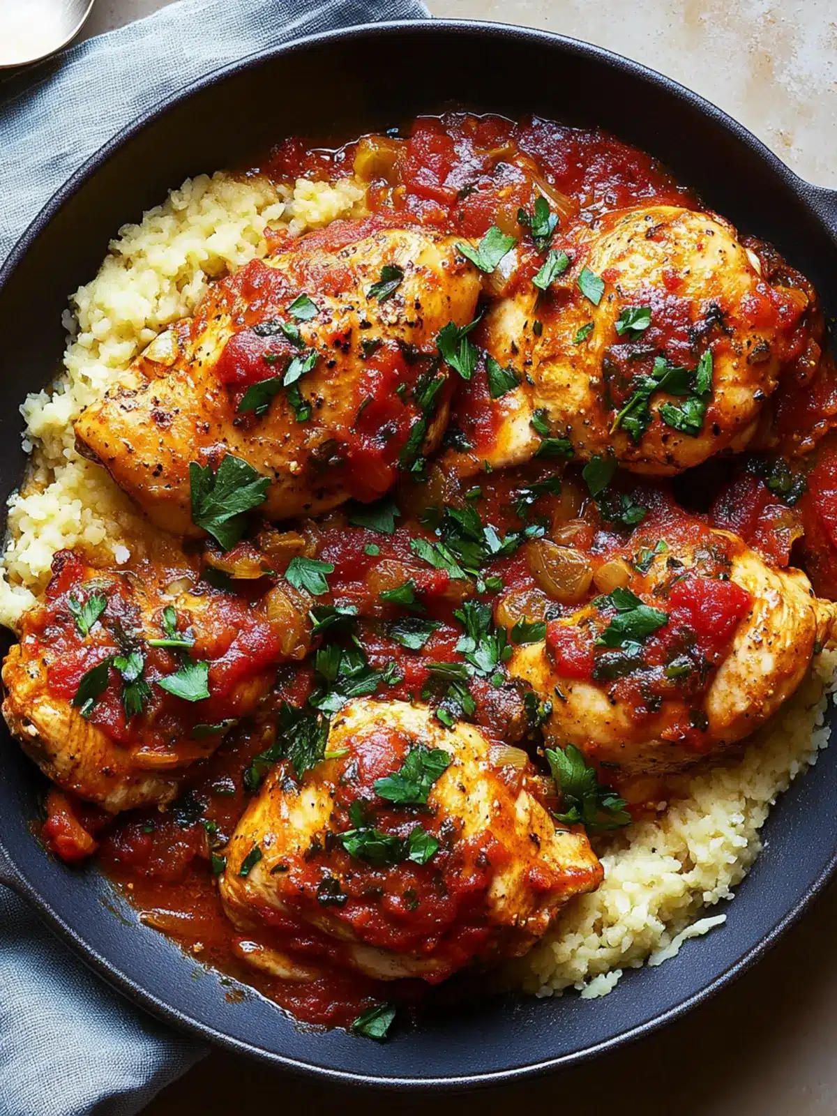 Delicious Chicken Cacciatore for a Romantic Dinner Date 3 Chicken Cacciatore- For Romantic Dinner
