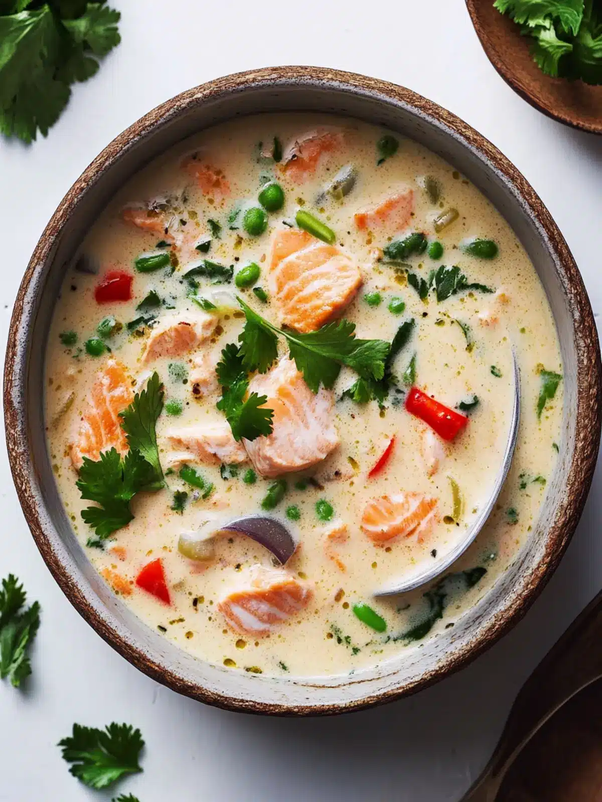 Creamy Salmon Coconut Soup for Cozy Nights in 4 Salmon Coconut Soup