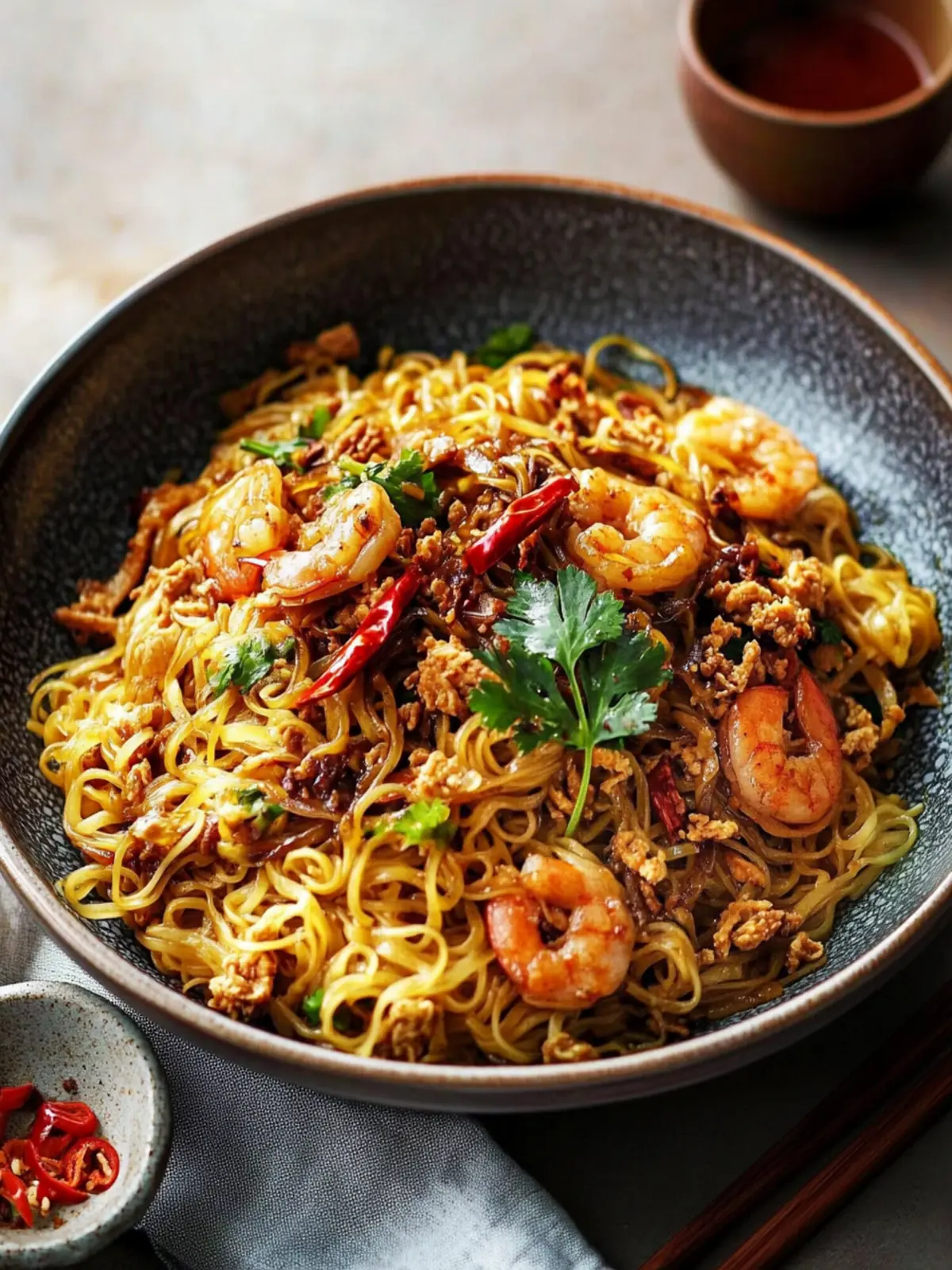 Delicious Nonya Hokkien Stir-Fried Noodles for Longevity 3 Nonya Hokkien Stir-Fried Noodles-Longevity noodles recipe