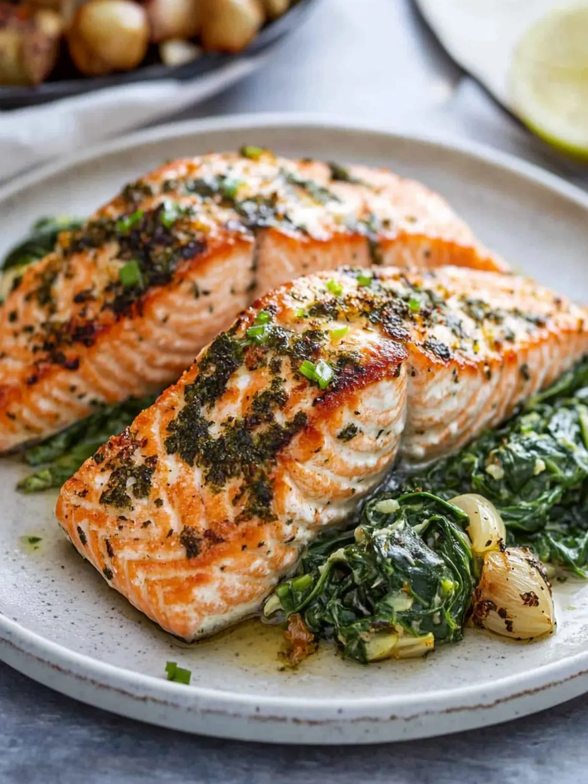 Irresistible Spinach Stuffed Salmon in Just 22 Minutes 4 Spinach Stuffed Salmon