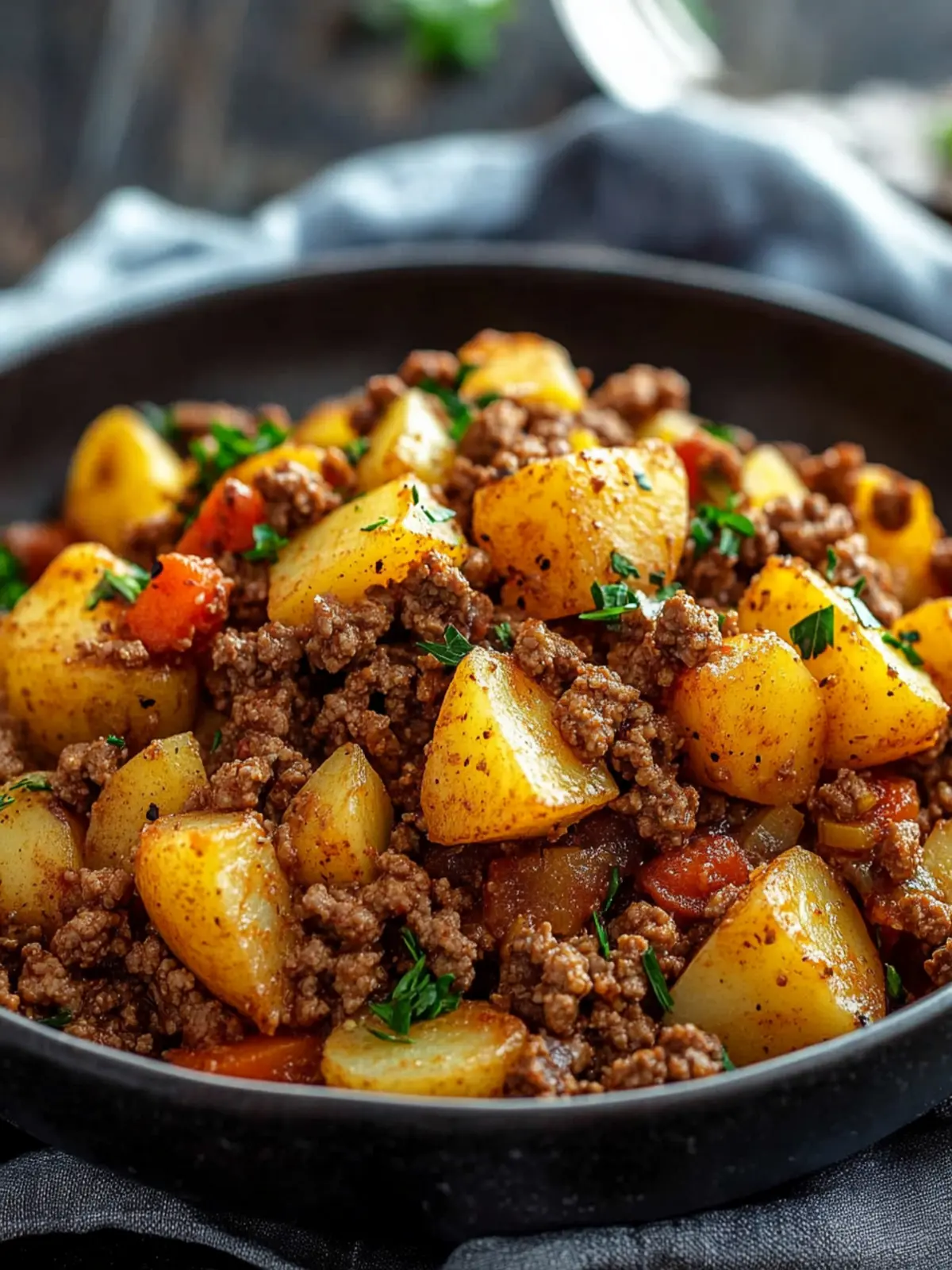 Savory Ground Beef with Potatoes Recipe for Easy Comfort Food 3 Ground Beef with Potatoes Recipe