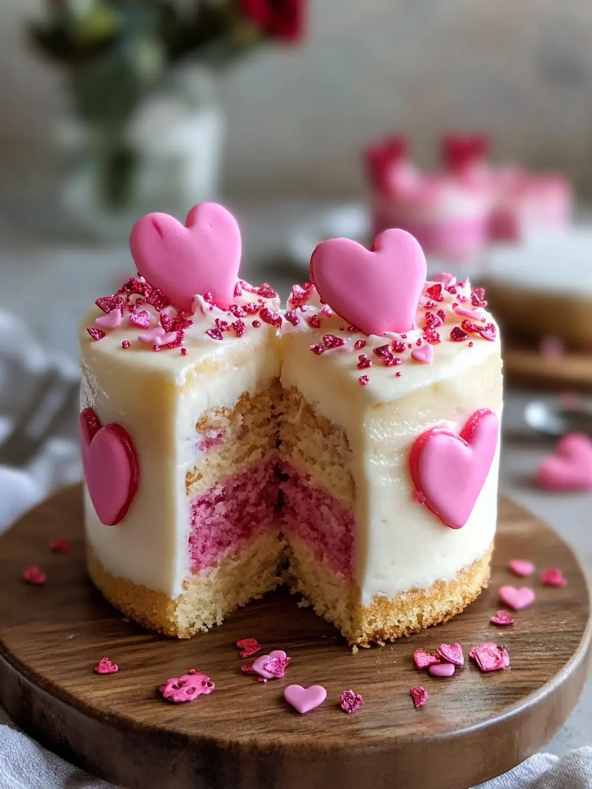 Mini Valentine s Day Cakes: Irresistible Recipes for Love 2 Mini Valentine s Day Cakes: Discover Irresistible Recipes!