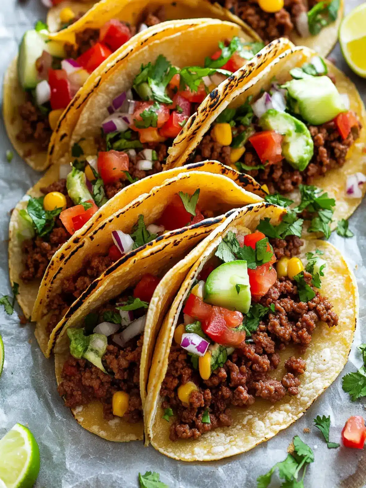 Flavor-Packed Ground Beef Tacos Ready in 30 Minutes 2 Ground Beef Tacos