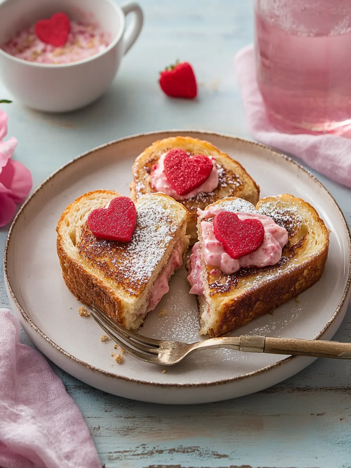 Delicious Valentine's Day Cinnamon Toast for Sweet Love Mornings 4 Valentine's Day Cinnamon Toast