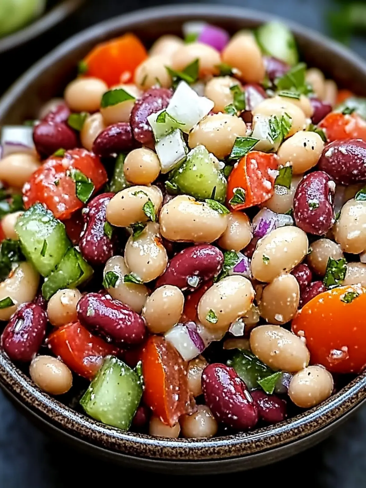 Zesty Greek Bean Salad with Marinated Beans for a Fresh Boost 2 Zesty Greek Bean Salad with Marinated Beans for a Fresh Twist