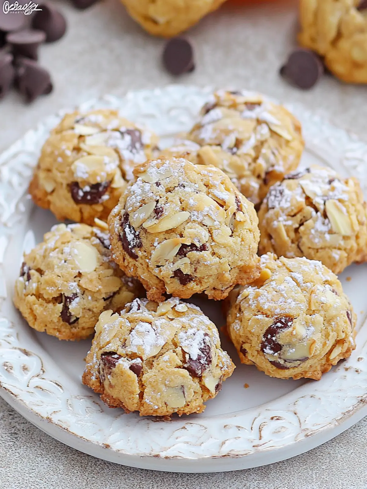 Irresistible Almond Chocolate Chip Cookies That Wow 3 Almond Chocolate Chip Cookies