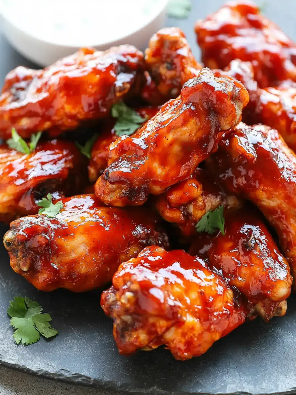 Crispy Easy BBQ Chicken Wings You Can Make at Home 2 Easy BBQ Chicken Wings