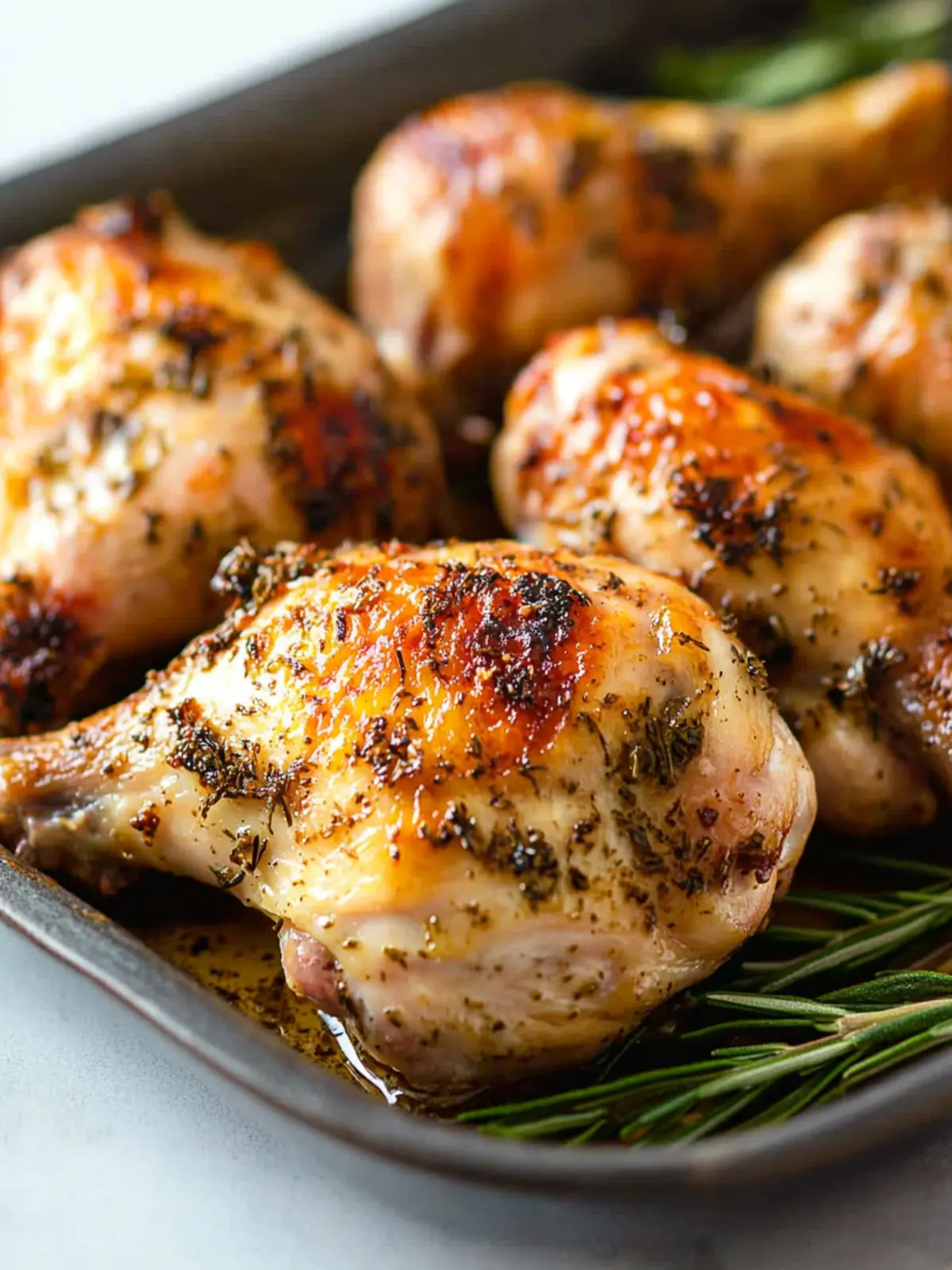 Crispy Rosemary Baked Chicken Drumsticks Recipe for Comfort Food 4 Rosemary Baked Chicken Drumsticks Recipe