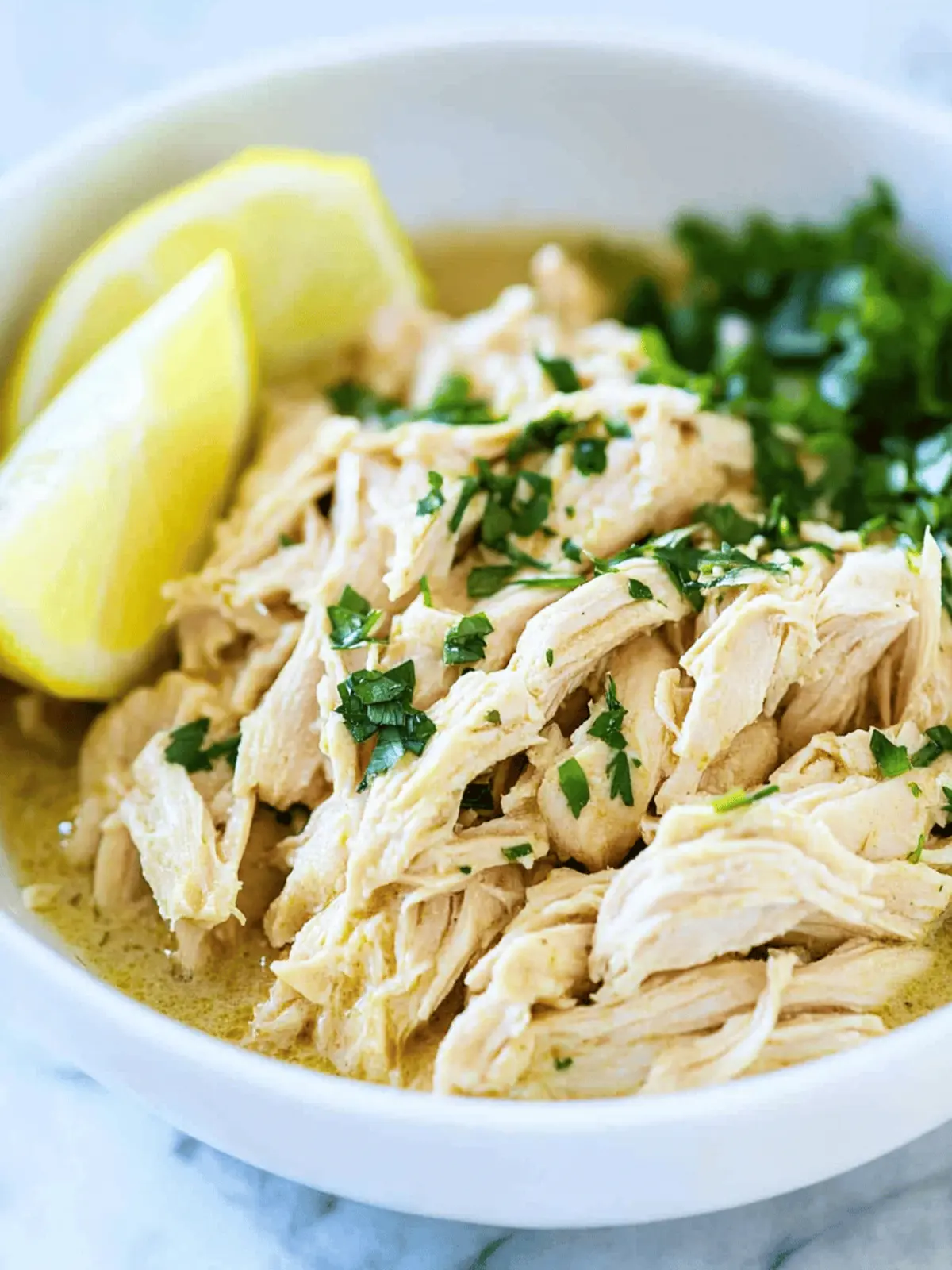 Instant Pot Shredded Chicken with Creamy Salsa Verde Bliss 4 Instant Pot Shredded Chicken