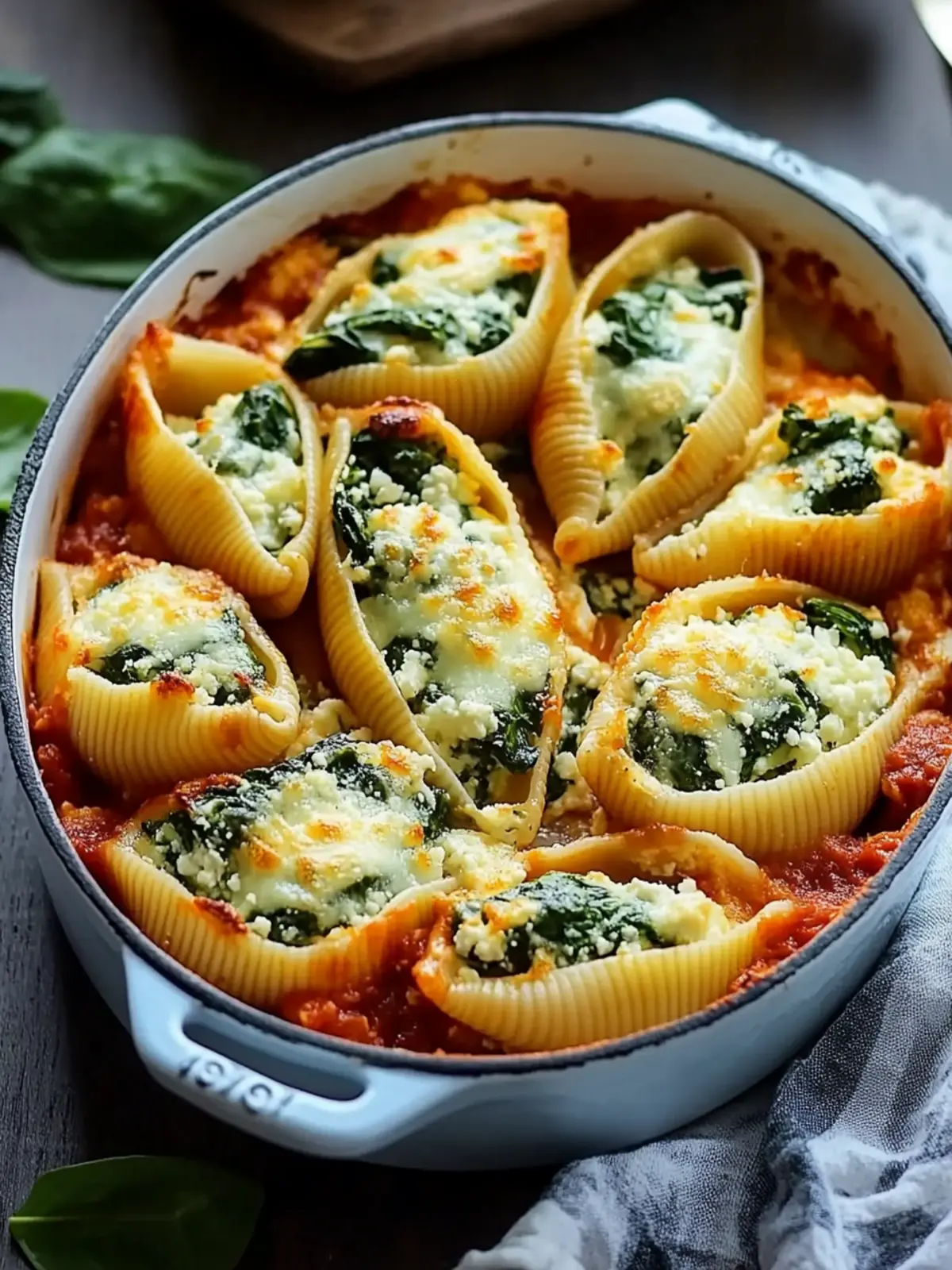 Irresistible Spinach and Ricotta Stuffed Shells for Cozy Nights 2 Spinach and Ricotta Stuffed Shells